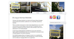 Desktop Screenshot of bilinguamarbella.com